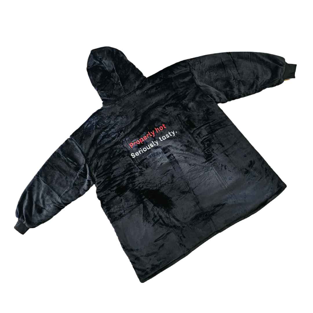 Luxury Hooded Blanket - Properly hot. Seriously tasty.